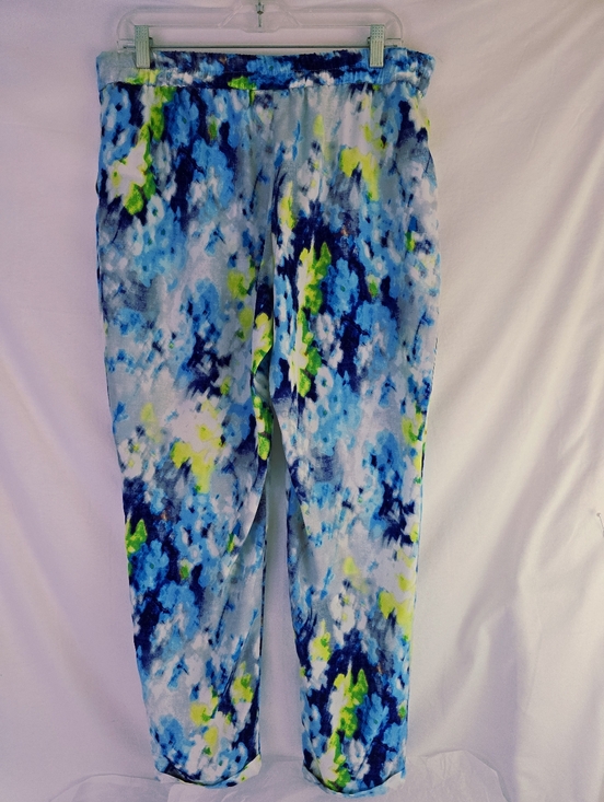 Liz Claiborne Pants - Liz Claiborne Abstract Watercolor Pull-On Pockets Pants - Size M